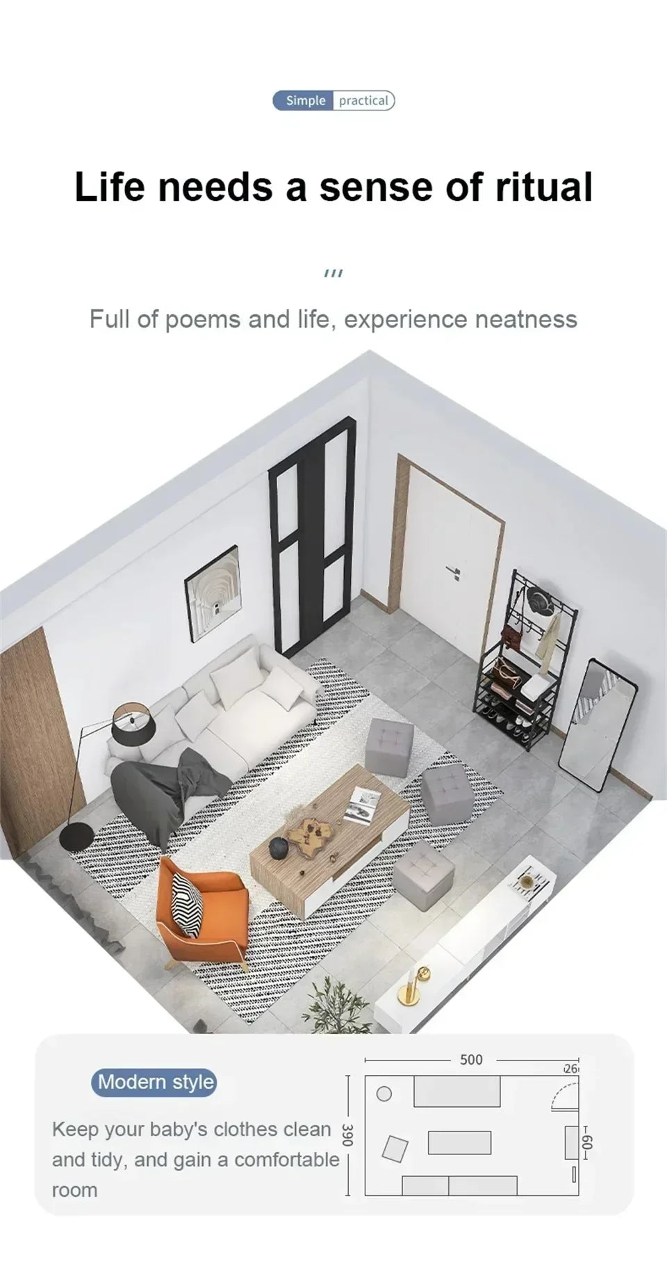 Étagère à chaussures et chapeaux – Meuble de rangement multicouche en tissu et métal, anti-poussière, à monter soi-même