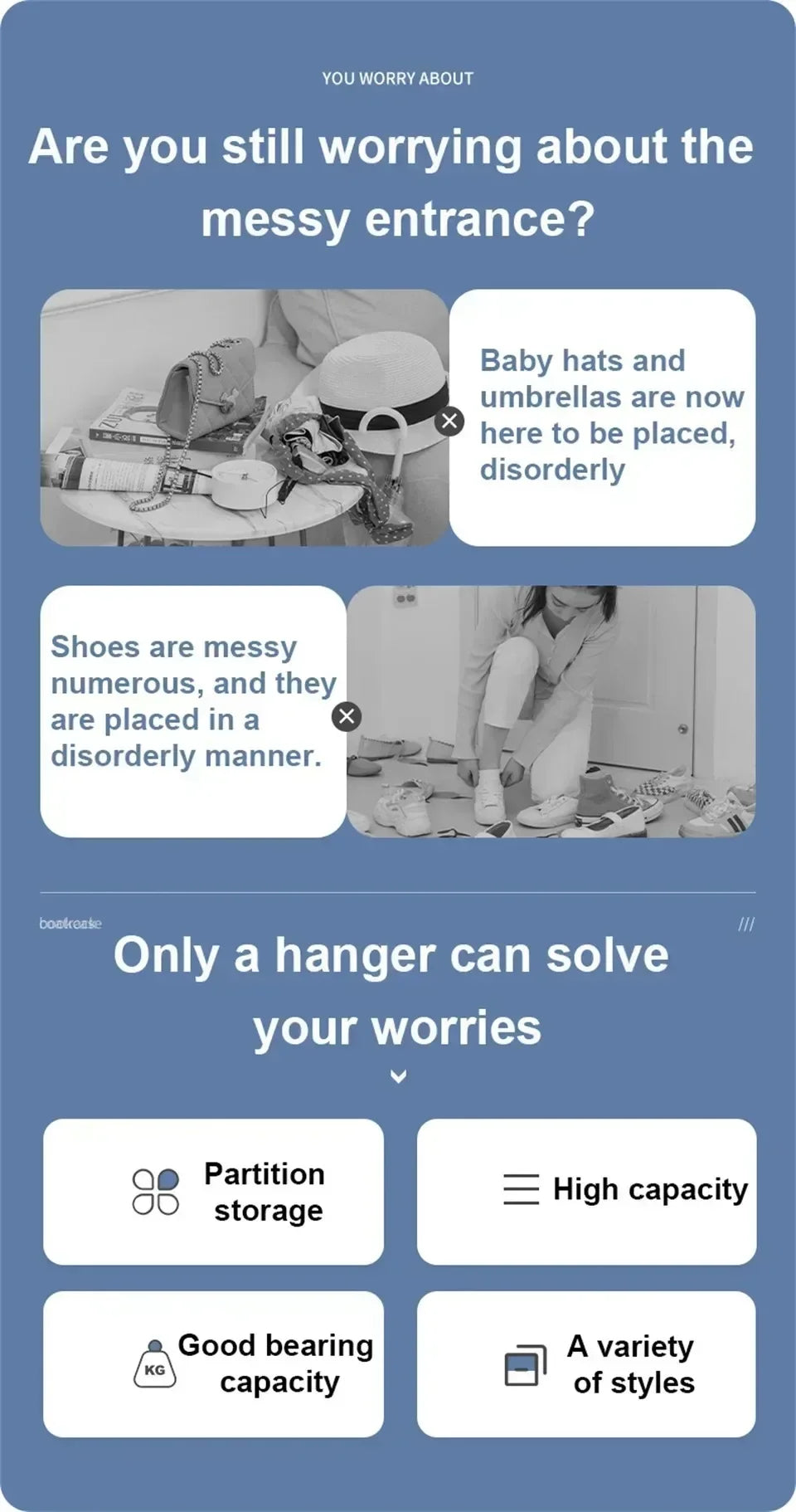 Étagère à chaussures et chapeaux – Meuble de rangement multicouche en tissu et métal, anti-poussière, à monter soi-même