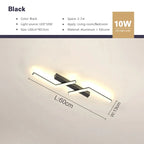 LED Moderne Plafonnier – Éclairage Design pour Salon, Salle à Manger, Chambre – Noir ou Or