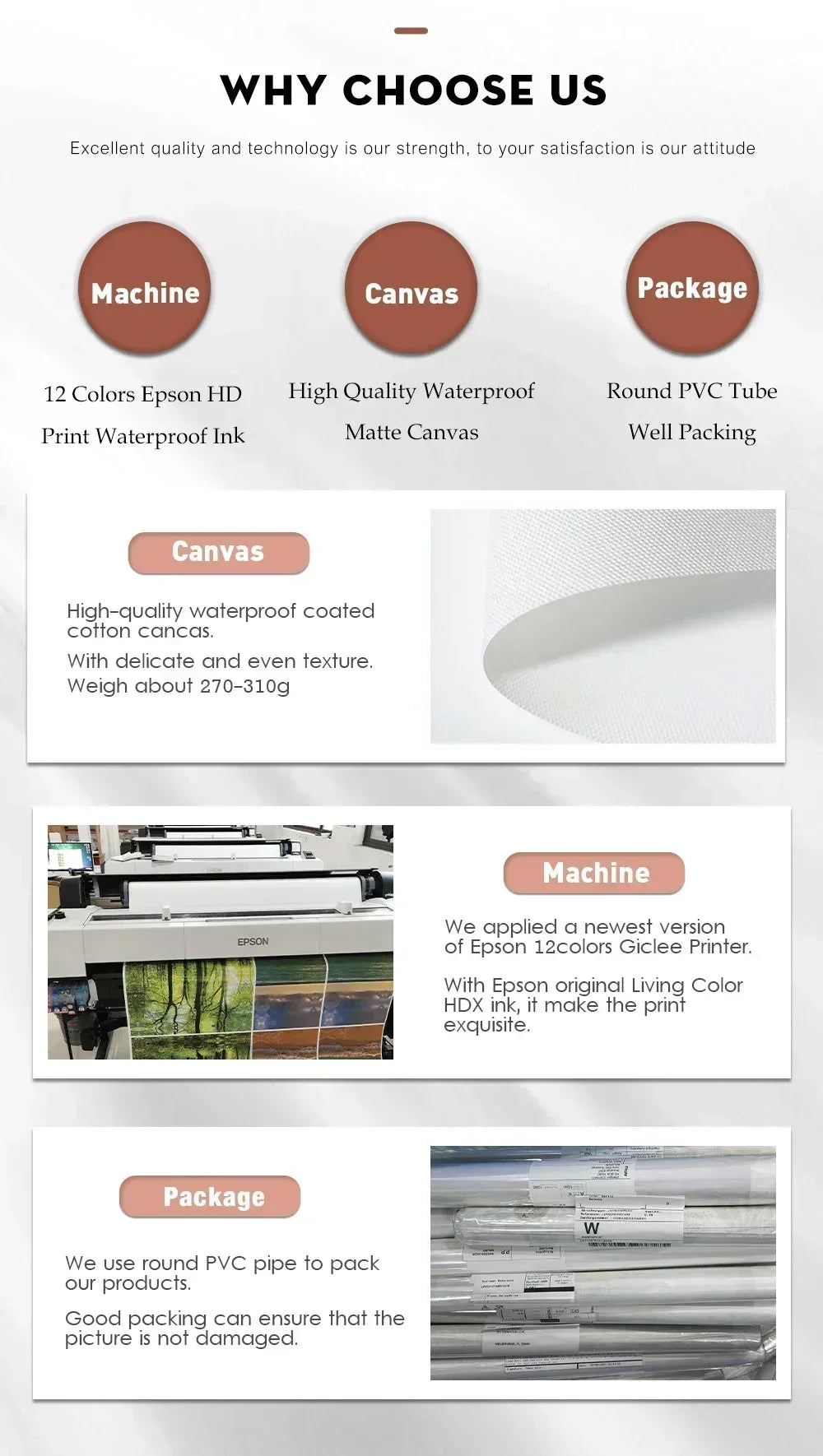 Lot de 3 affiches murales sur toile – Art abstrait bleu et doré moderne, décoration chambre et salon