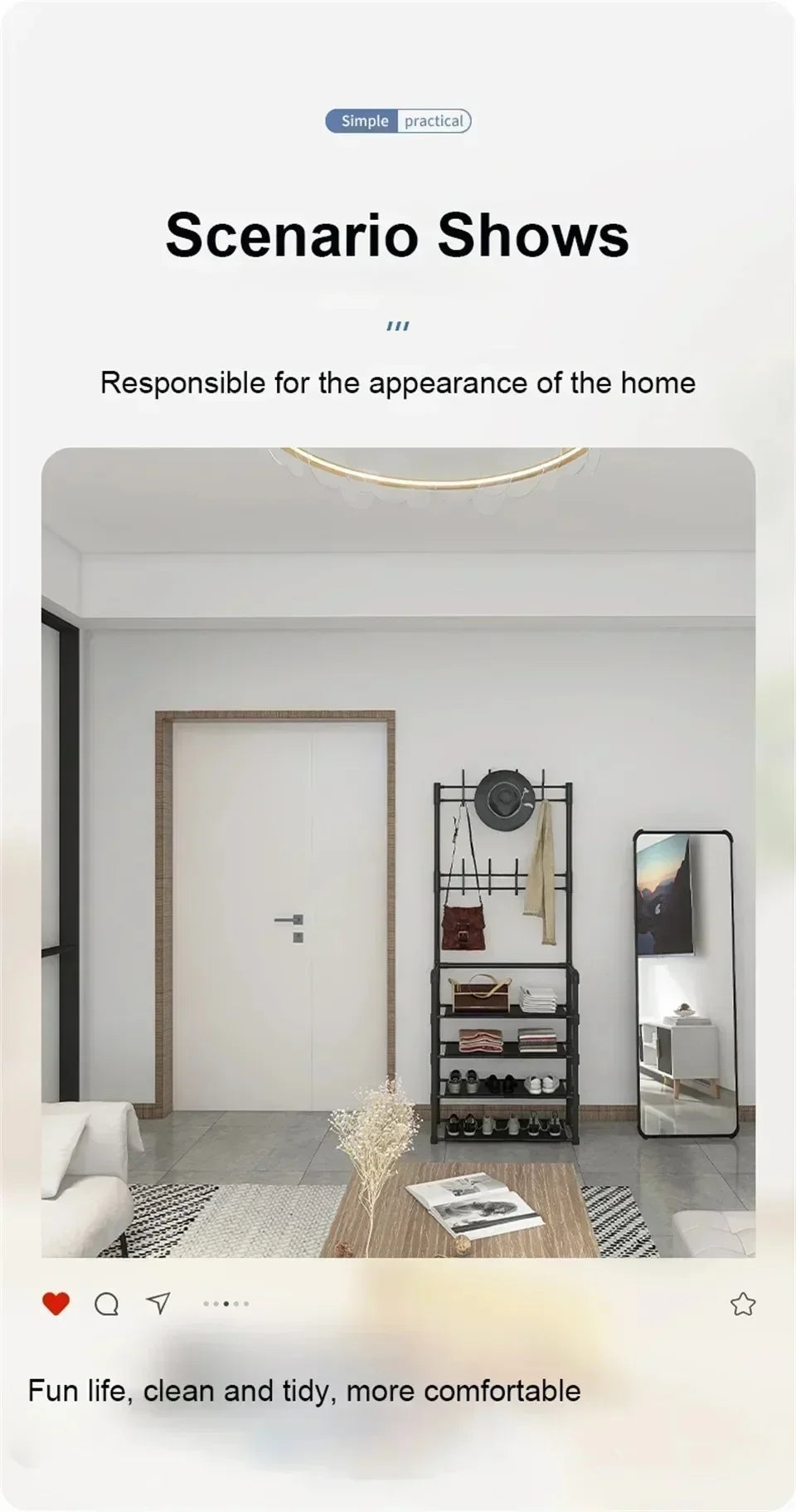 Étagère à chaussures et chapeaux – Meuble de rangement multicouche en tissu et métal, anti-poussière, à monter soi-même