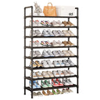 Étagère à chaussures en métal – Meuble de rangement multifonction simple et pratique pour maison, studio ou dortoir