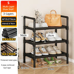 Étagère à chaussures en métal – Meuble de rangement multifonction simple et pratique pour maison, studio ou dortoir