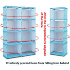 Bookshelf Storage Rack Simple Bookshelf Debris Storages Shelf Multi-layer Book Closet Organizer Bedroom Easy Assembly Bookcase